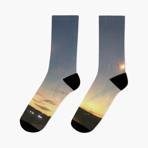 Item preview, Blue Cloudy Sky Night Street Road designed and sold by jays-artworks.