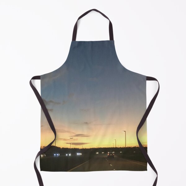 Item preview, Blue Cloudy Sky Night Street Road designed and sold by jays-artworks.
