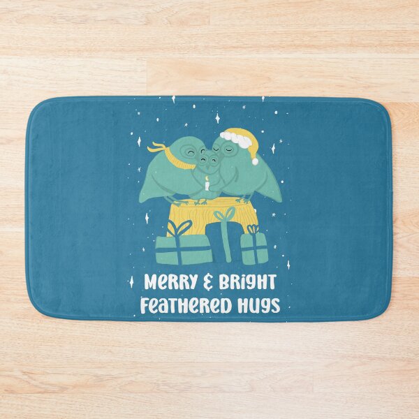 Item preview, Merry and Bright feathered hugs - Owls Greetings collection - BGY designed and sold by MaddaMom.