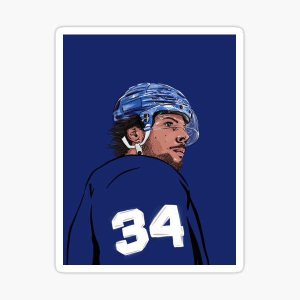 Auston Matthews Toronto Maple Leafs #34 Blue Youth 8