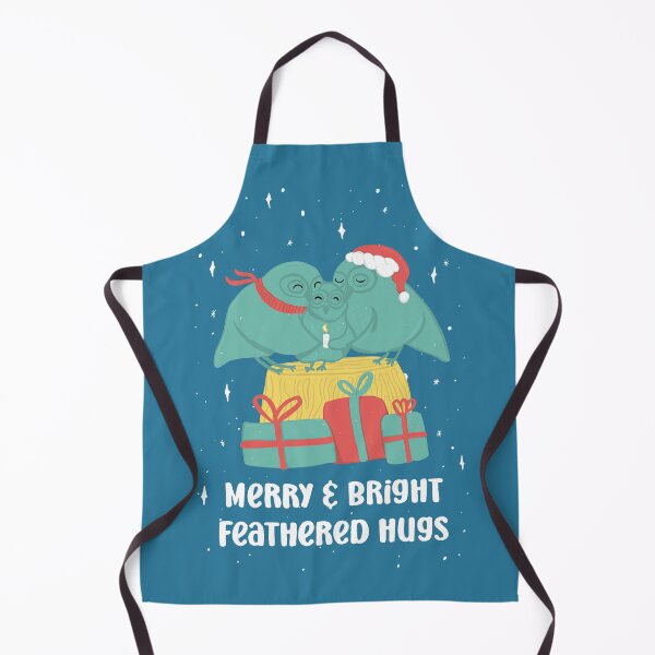 Item preview, Merry and Bright feathered hugs - Owls Greetings collection - BGR designed and sold by MaddaMom.