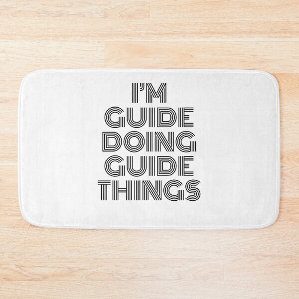 Item preview, I'm Guide Doing Guide Things Vintage Quote designed and sold by SVPOD.