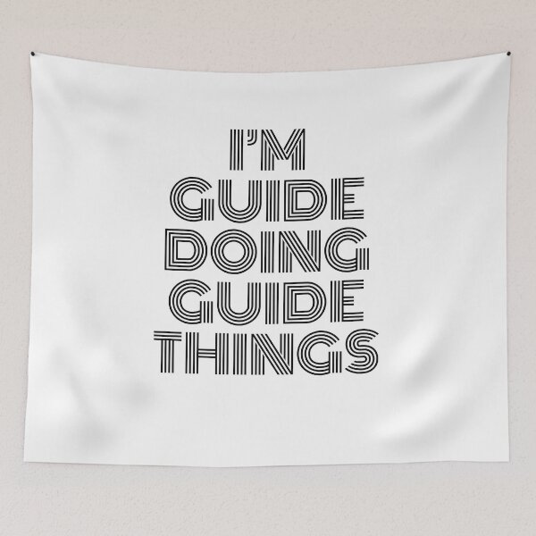 Item preview, I'm Guide Doing Guide Things Vintage Quote designed and sold by SVPOD.