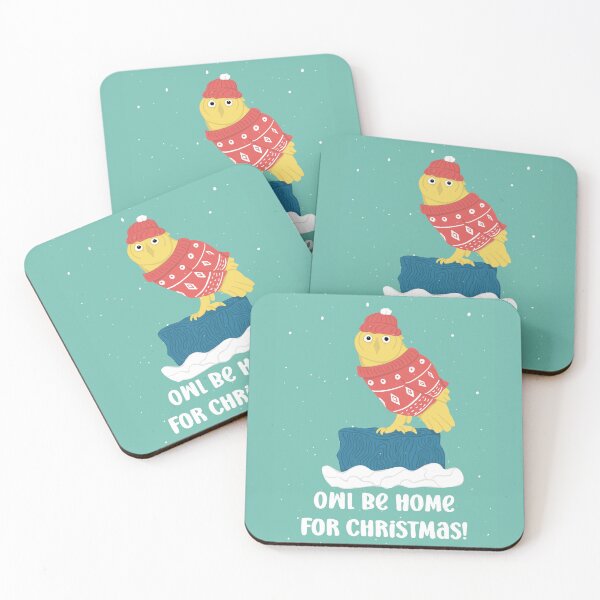 Item preview, Owl be home for Christmas - Owls Greetings collection - GYRB designed and sold by MaddaMom.