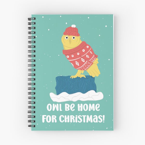 Item preview, Owl be home for Christmas - Owls Greetings collection - GYRB designed and sold by MaddaMom.