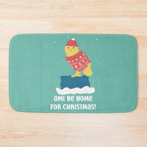 Item preview, Owl be home for Christmas - Owls Greetings collection - GYRB designed and sold by MaddaMom.