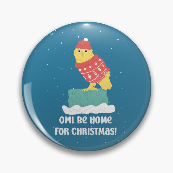 Item preview, Owl be home for Christmas - Owls Greetings collection - BYR designed and sold by MaddaMom.