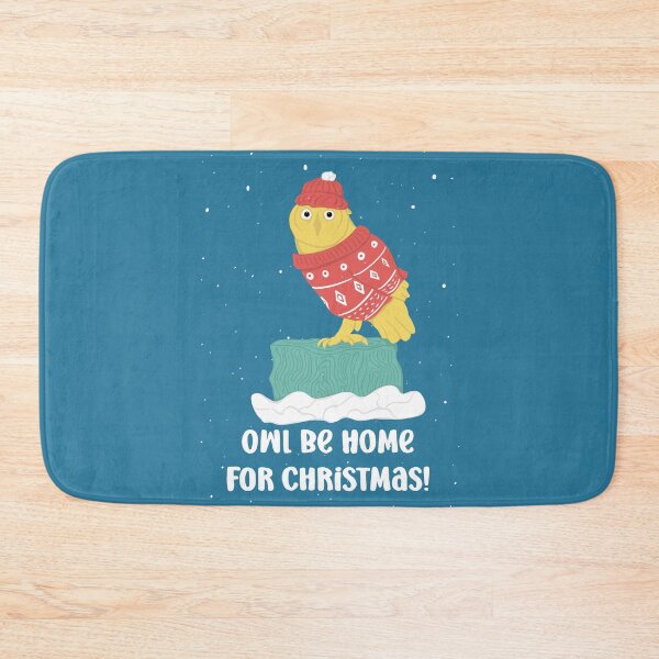 Item preview, Owl be home for Christmas - Owls Greetings collection - BYR designed and sold by MaddaMom.
