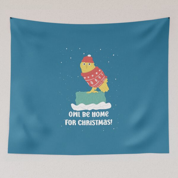 Item preview, Owl be home for Christmas - Owls Greetings collection - BYR designed and sold by MaddaMom.