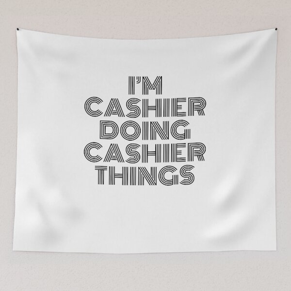Item preview, I'm Cashier Doing Cashier Things Vintage Quote designed and sold by SVPOD.