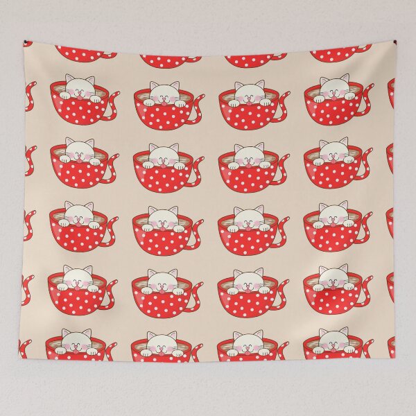 Item preview, Coffee loving kitty - Oopsie! designed and sold by mixMixtli.