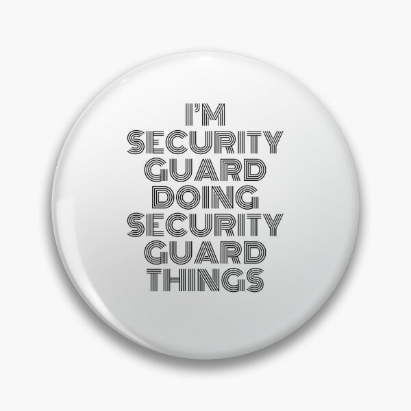 Item preview, I'm Security guard Doing Security guard Things Vintage Quote designed and sold by SVPOD.