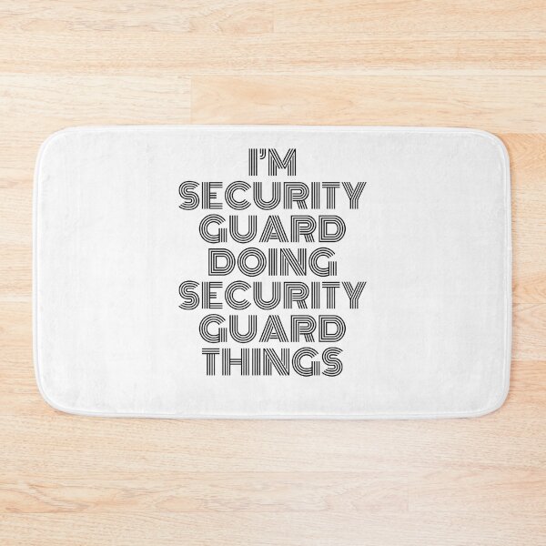 Item preview, I'm Security guard Doing Security guard Things Vintage Quote designed and sold by SVPOD.