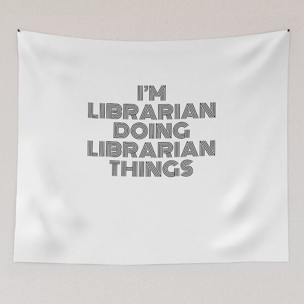Item preview, I'm Librarian Doing Librarian Things Vintage Quote designed and sold by SVPOD.