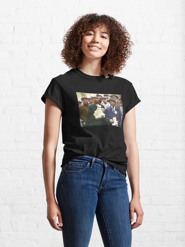 Alternate view of Israel, Tel Aviv. Municipality Elections. 1929. Classic T-Shirt