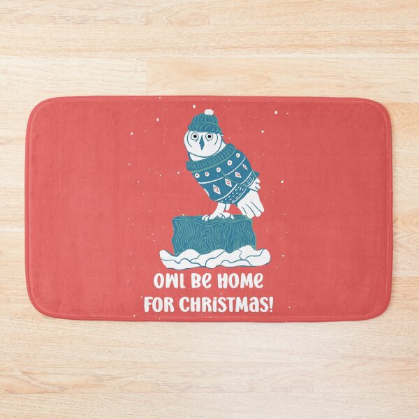 Item preview, Owl be home for Christmas - Owls Greetings collection - RWB designed and sold by MaddaMom.