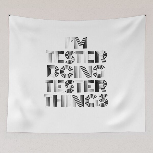 Item preview, I'm Tester Doing Tester Things Vintage Quote designed and sold by SVPOD.