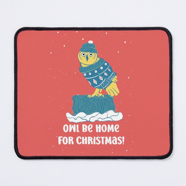 Item preview, Owl be home for Christmas - Owls Greetings collection - RWB designed and sold by MaddaMom.