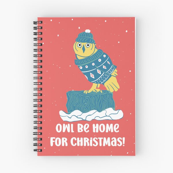 Item preview, Owl be home for Christmas - Owls Greetings collection - RWB designed and sold by MaddaMom.
