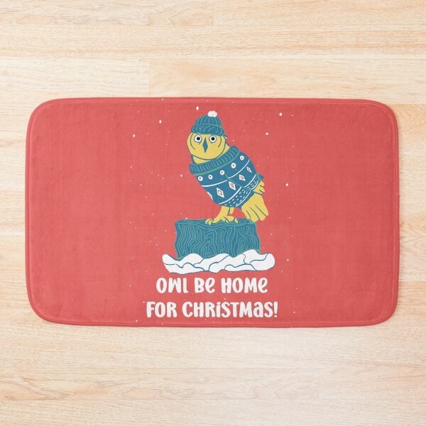 Item preview, Owl be home for Christmas - Owls Greetings collection - RWB designed and sold by MaddaMom.