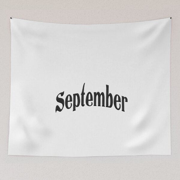 Item preview, September designed and sold by rubbytipsy.