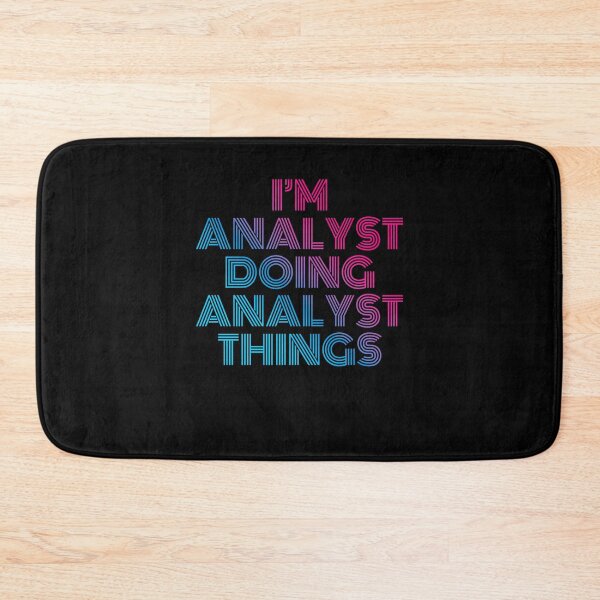 Item preview, I'm Analyst Doing Analyst Things Retro Neon designed and sold by SVPOD.