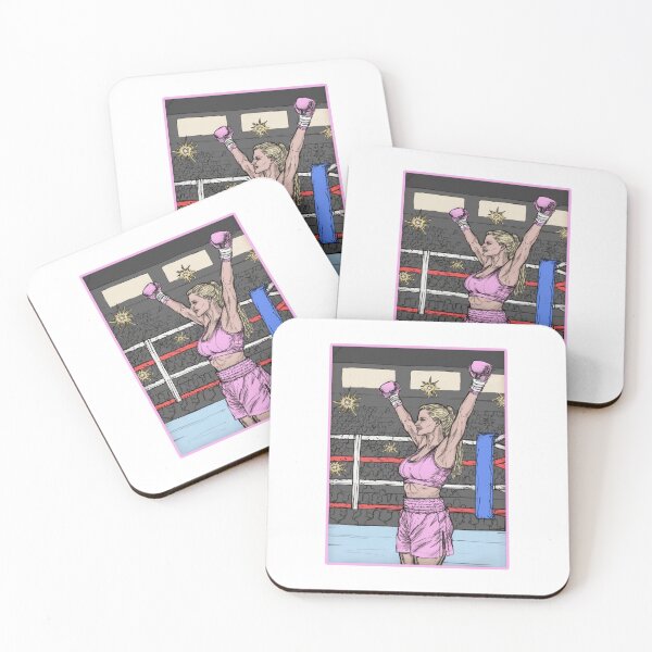 Item preview, Vintage Lady Boxer: Classic Fighting Spirit designed and sold by shop4fun.