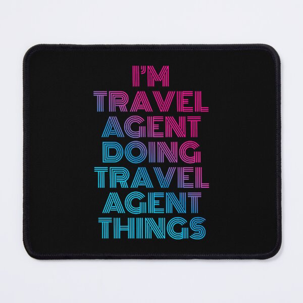 Item preview, I'm Travel agent Doing Travel agent Things Retro Neon designed and sold by SVPOD.