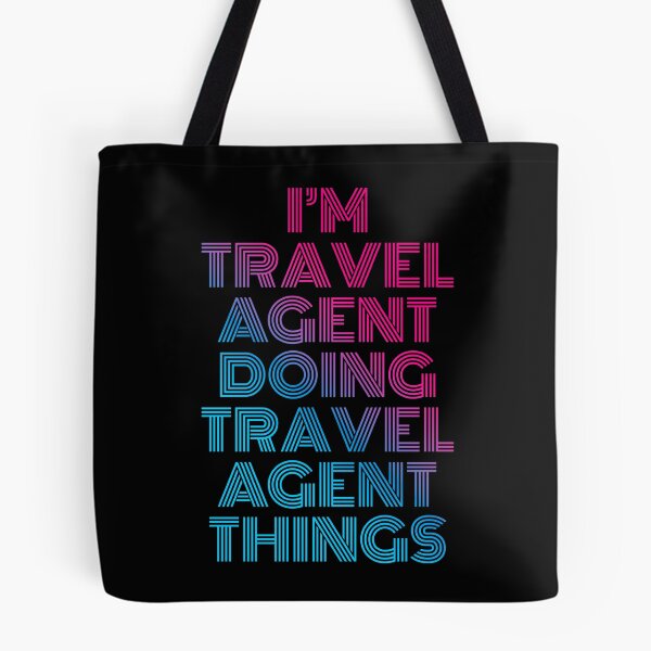Item preview, I'm Travel agent Doing Travel agent Things Retro Neon designed and sold by SVPOD.