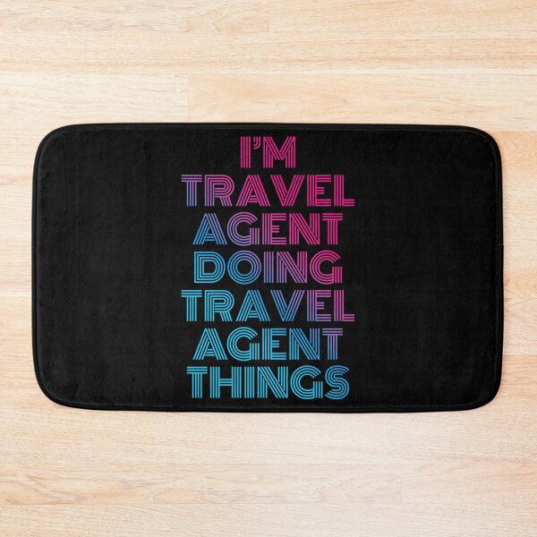 Item preview, I'm Travel agent Doing Travel agent Things Retro Neon designed and sold by SVPOD.