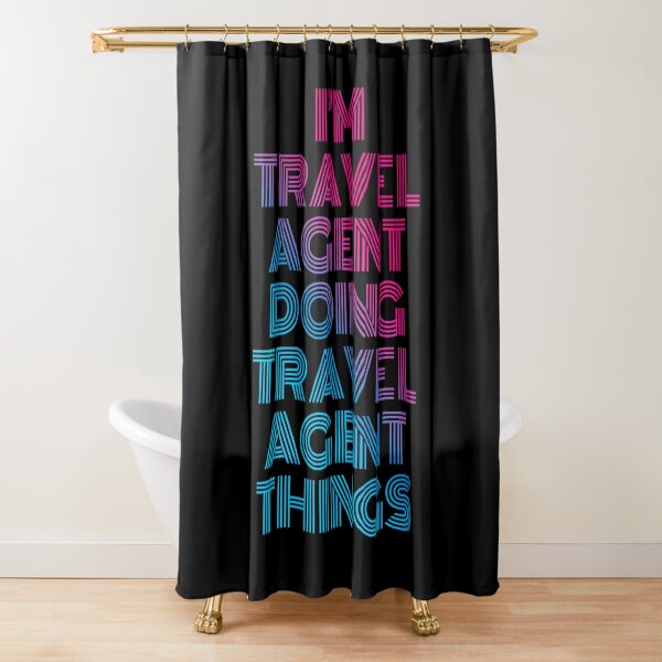 Item preview, I'm Travel agent Doing Travel agent Things Retro Neon designed and sold by SVPOD.