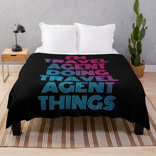 Item preview, I'm Travel agent Doing Travel agent Things Retro Neon designed and sold by SVPOD.