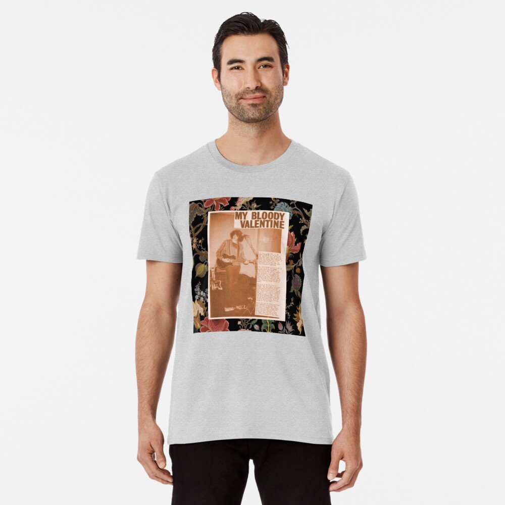 "My Bloody Valentine (Floral Tour style shoegaze)" T-shirt ...