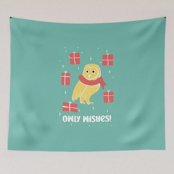 Item preview, Owly Wishes! -  Owls Greetings collection - GYR designed and sold by MaddaMom.