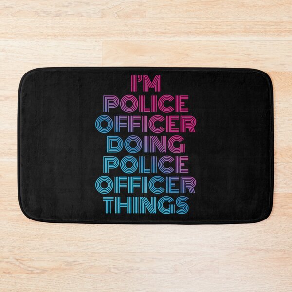 Item preview, I'm Police Officer Doing Police Officer Things Retro Neon designed and sold by SVPOD.