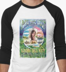 delrey Men's Baseball ¾ T-Shirt