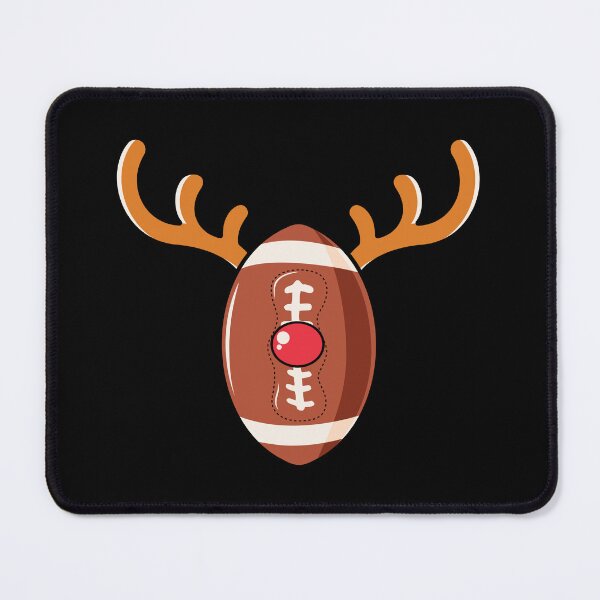 Item preview, Funny American Football Christmas Reindeer Santa  designed and sold by BeautyofColor.