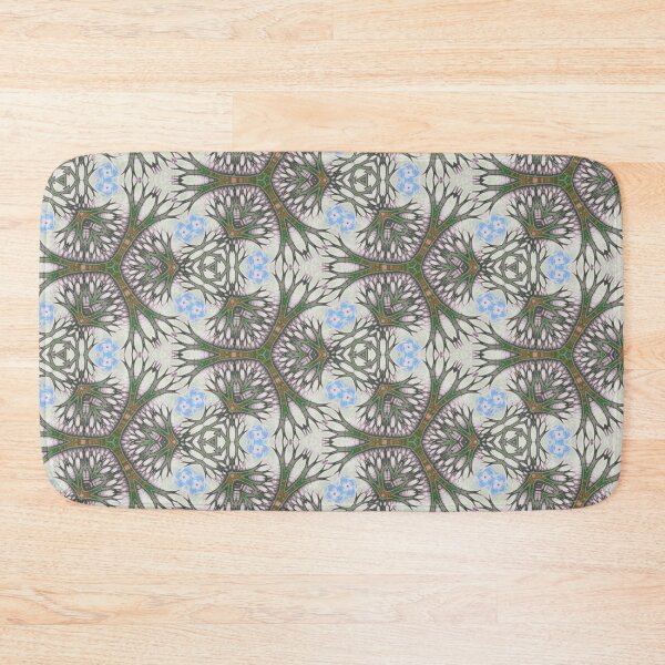 Item preview, Hexagonal Forest Fractal Pattern designed and sold by jean-nicolas.