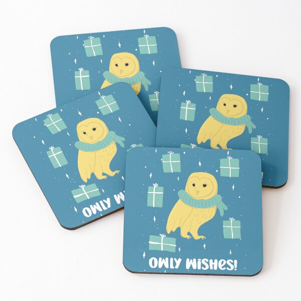 Item preview, Owly Wishes! -  Owls Greetings collection - RBG designed and sold by MaddaMom.
