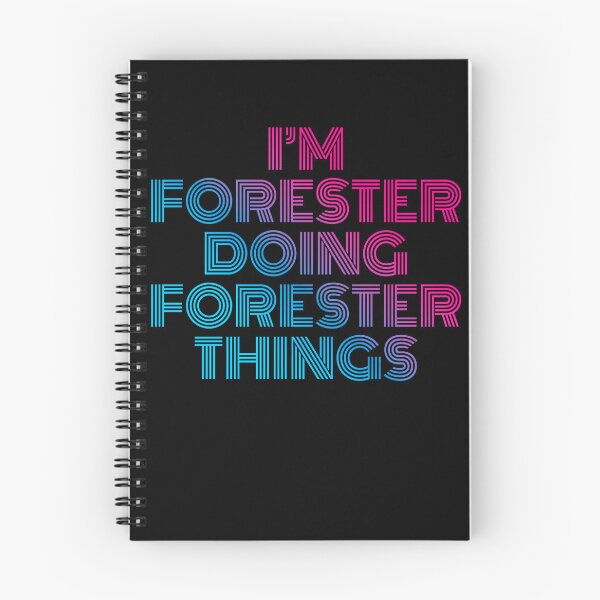 Item preview, I'm Forester Doing Forester Things Retro Neon designed and sold by SVPOD.