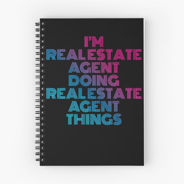 Item preview, I'm Real Estate Agent Doing Real Estate Agent Things Retro Neon designed and sold by SVPOD.