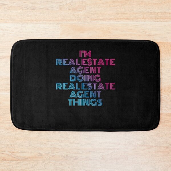 Item preview, I'm Real Estate Agent Doing Real Estate Agent Things Retro Neon designed and sold by SVPOD.