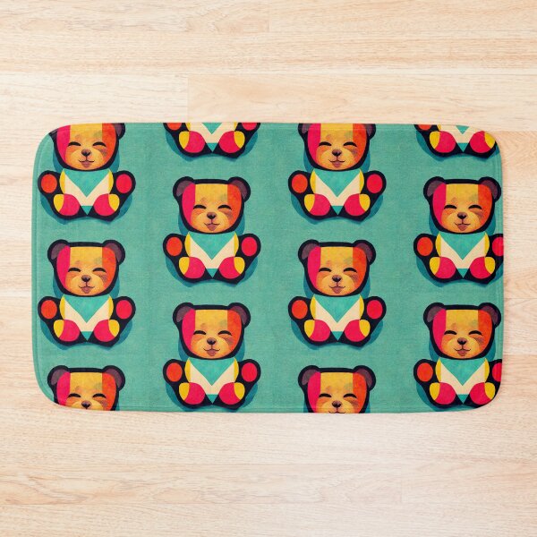 Item preview, Artistic Abstract Cute Teddy Bear Popart Art Gift designed and sold by LADistrictGarb.
