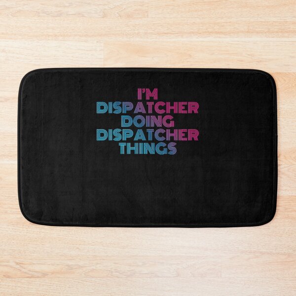 Item preview, I'm Dispatcher Doing Dispatcher Things Retro Neon designed and sold by SVPOD.