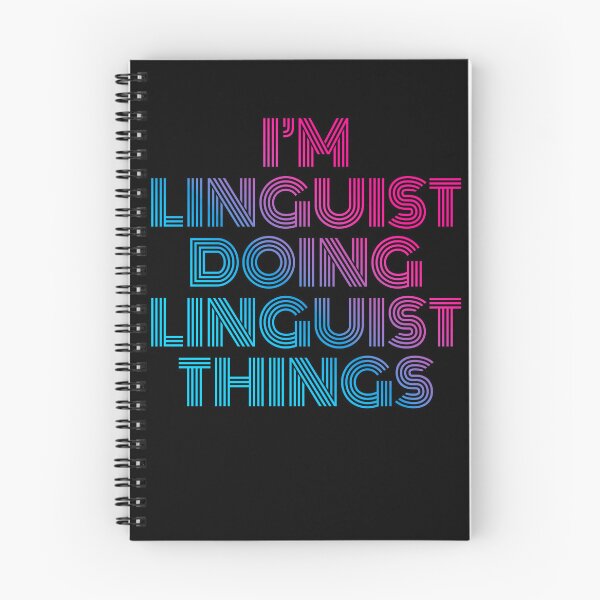 Item preview, I'm Linguist Doing Linguist Things Retro Neon designed and sold by SVPOD.