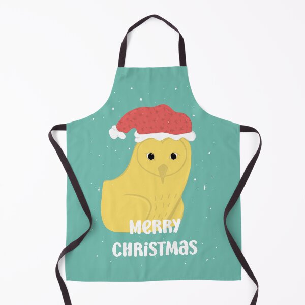 Item preview, Merry Christmas Owl with a Santa hat - Owls Greetings collection - GYR designed and sold by MaddaMom.