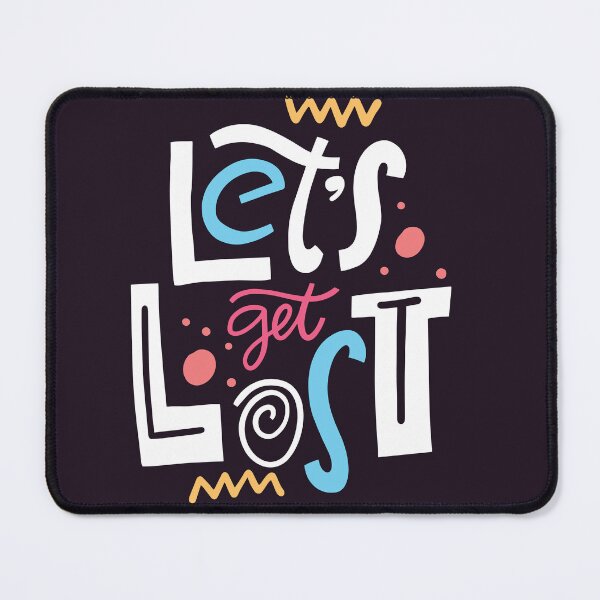 Item preview, Let's Get Lost designed and sold by Nostalgia88.