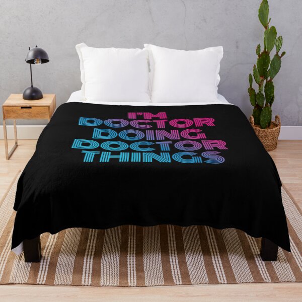 Artikelvorschau, Ich bin Doktor Doing Doctor Things Retro Neon entworfen und verkauft von SVPOD.