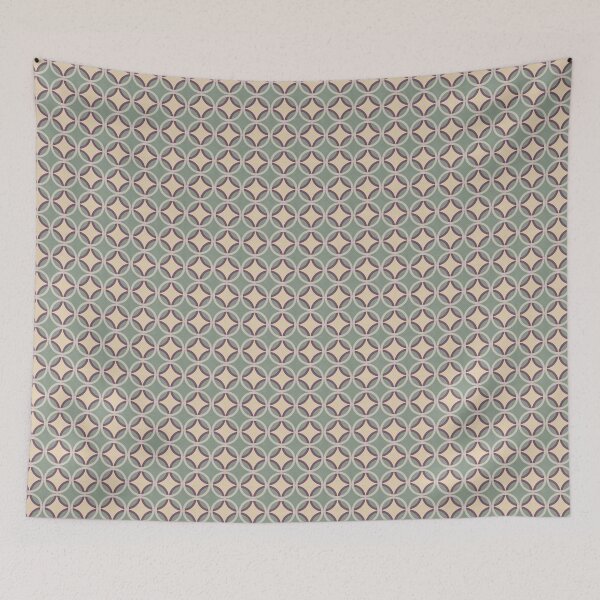 Item preview, Bauhaus Green circles designed and sold by Andrea Snuggs.
