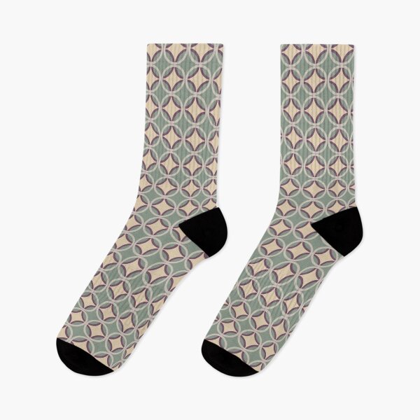 Item preview, Bauhaus Green circles designed and sold by Andrea Snuggs.